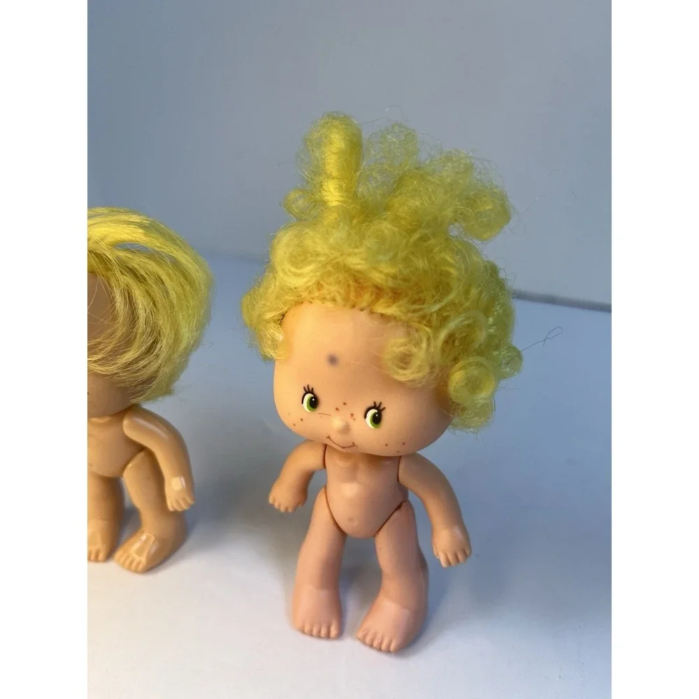 2 Vtg 1979 Kenner Strawberry Shortcake Baby Lemon Meringue